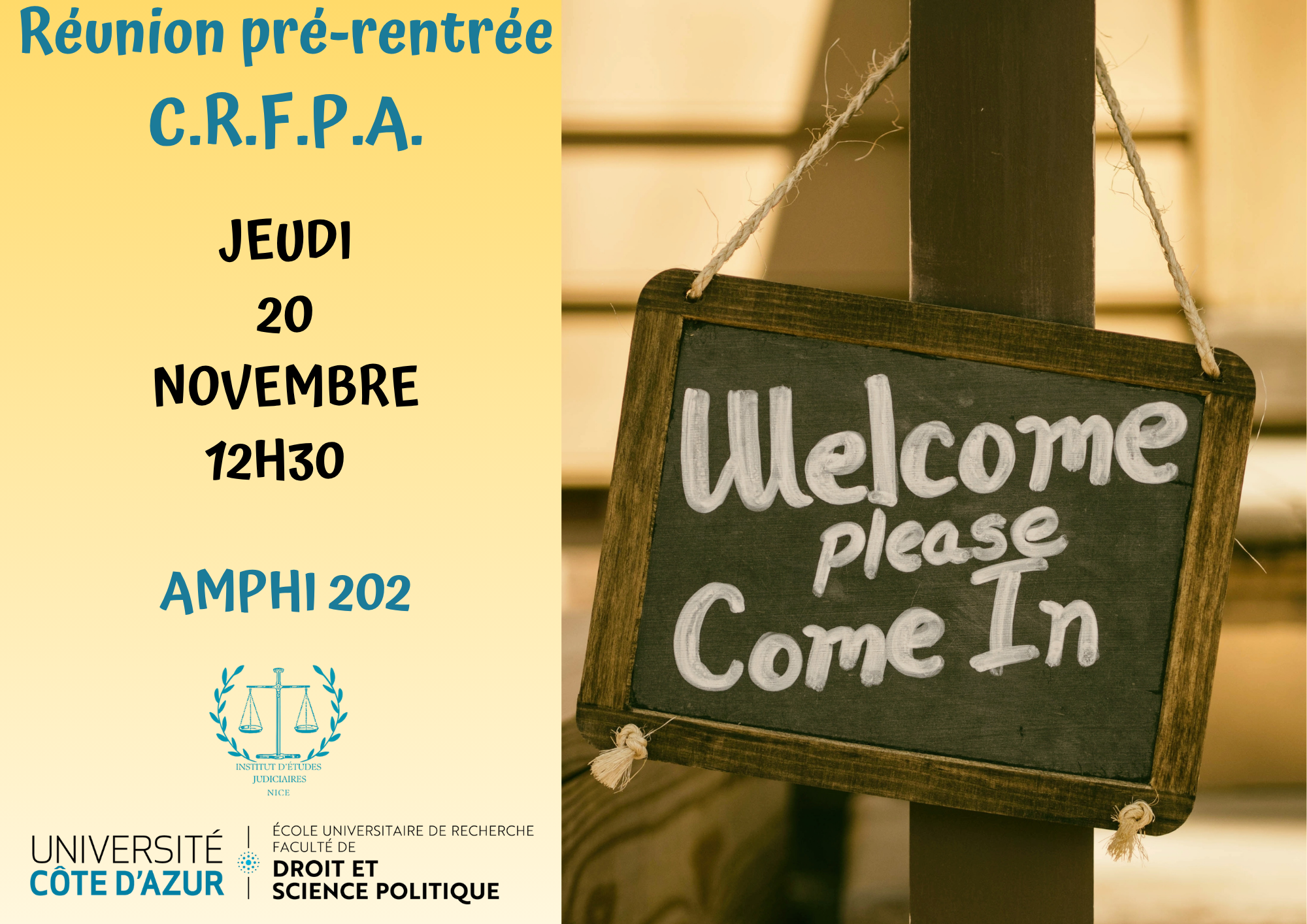 REUNION PRE RENTREE CRFPA 2026